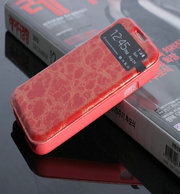 Folio Stone pattern  pu case for Samsung S4 I9500 with single frame