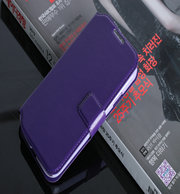 Magnet closure strip case for Samsung I9500 S4 with card slot