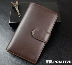 Genuine leather card case wallet