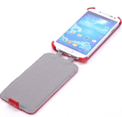 leather flip case cover for Samsung S4 I9500