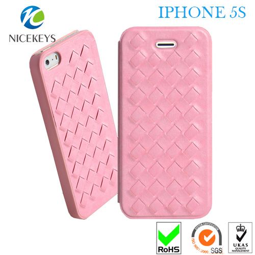 Basketry weave smartphone cover for iphone 5s case