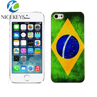 2014 Brazil Wrold cup New 3D Sublimation  case for iphone 5S